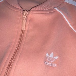 Light Pink Adidas Zip Up Jacket ✨